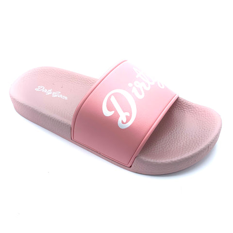 Script logo Slides - Dirtygearclothingapparel